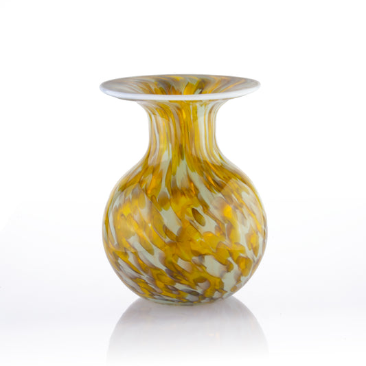 Bud Vase - Blue and Amber