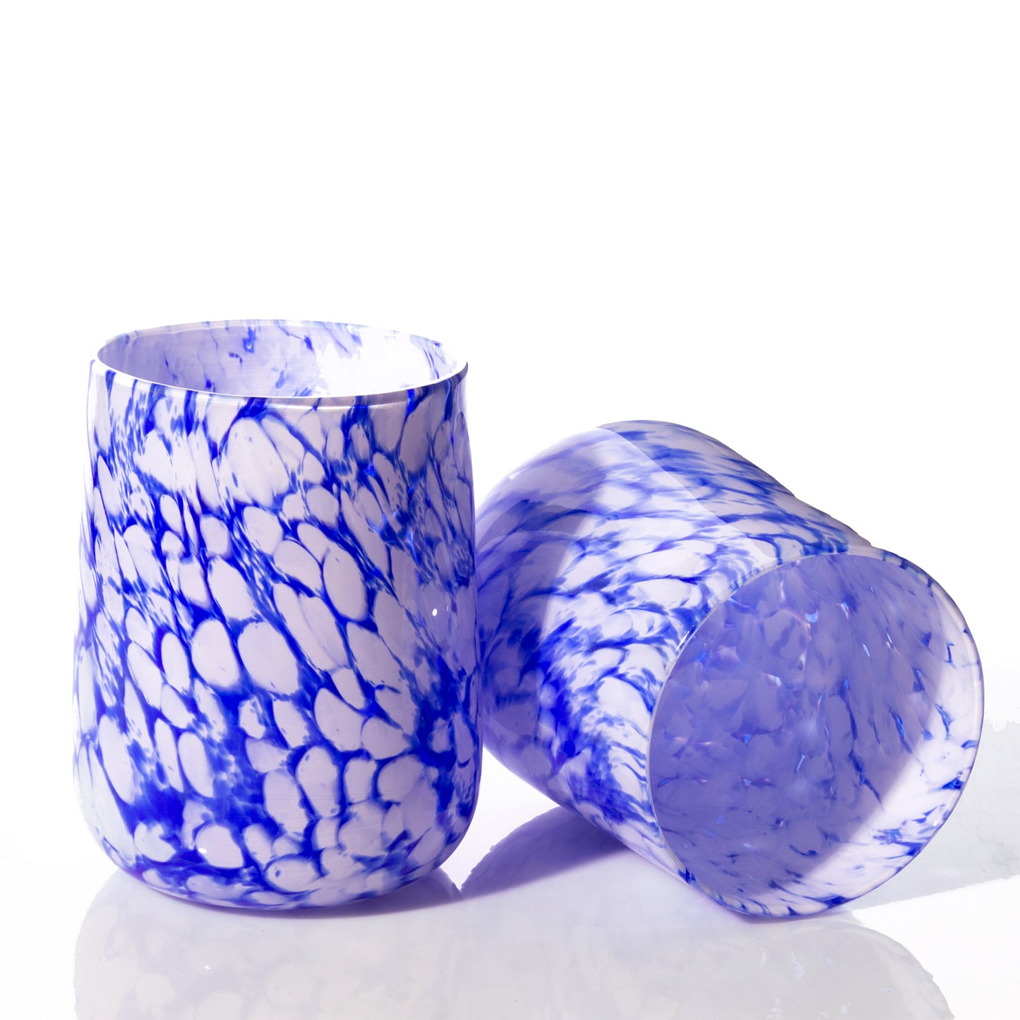 Stemless Wine Glass - Lapis Wisp