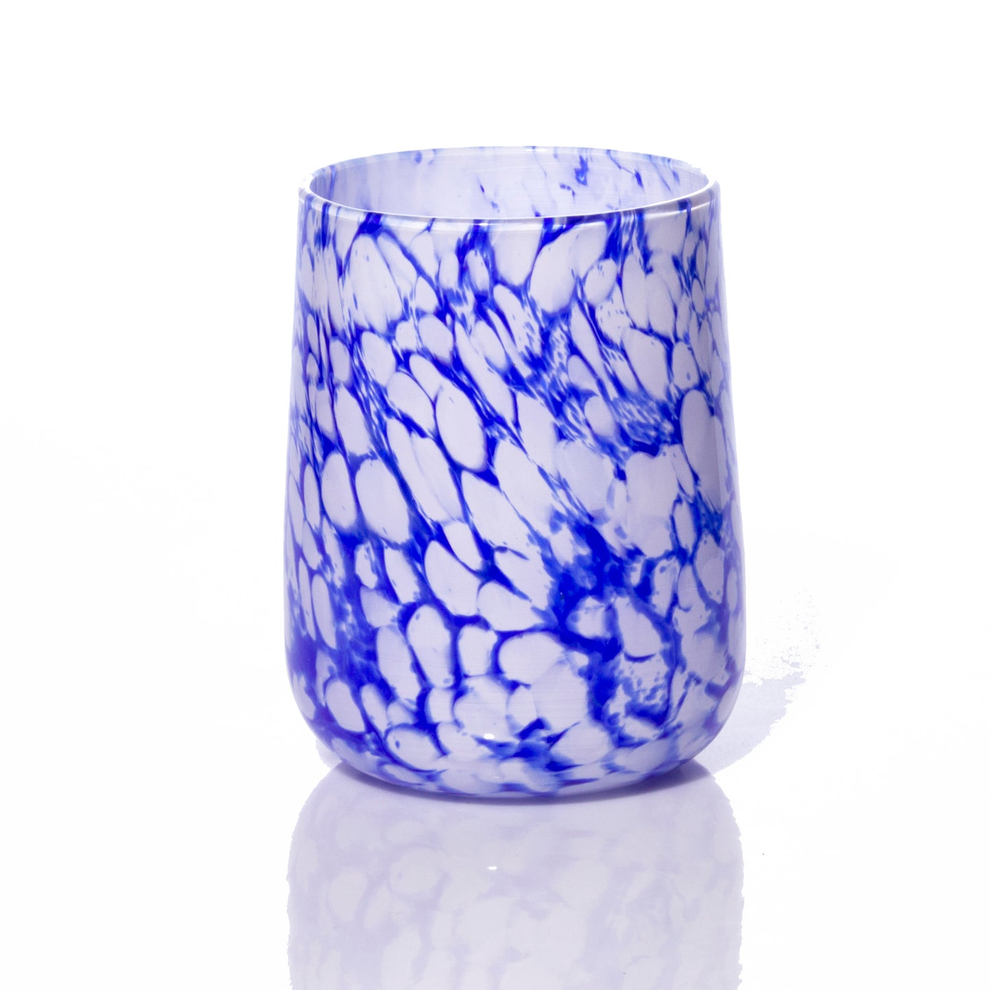 Stemless Wine Glass - Lapis Wisp