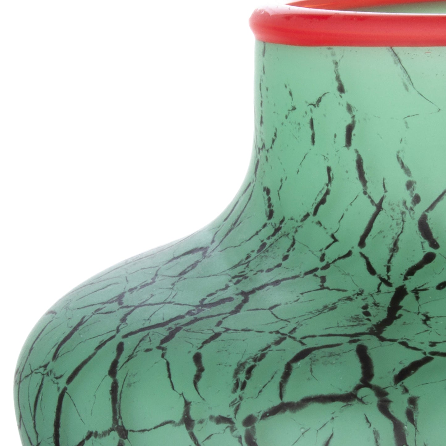 Blown Glass Vase / Centerpiece / Southwest Décor / Turquoise Satin / Arizona Turquoise / Rustic Vase / Housewarming Gift / Western Décor