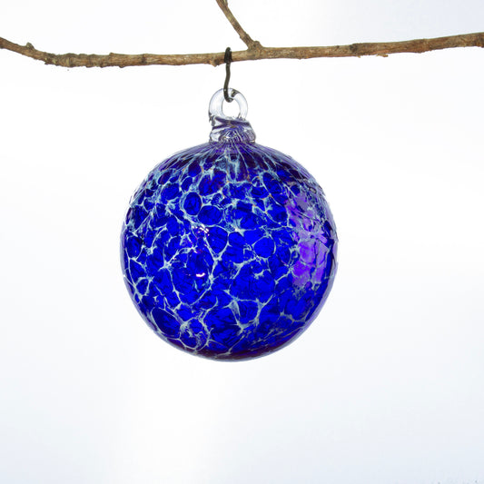 Holiday Ornament - Cobalt Wisp