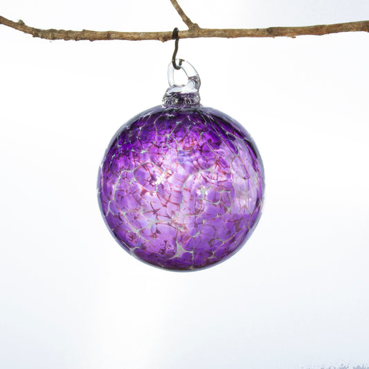 Holiday Ornament - Purple Wisp