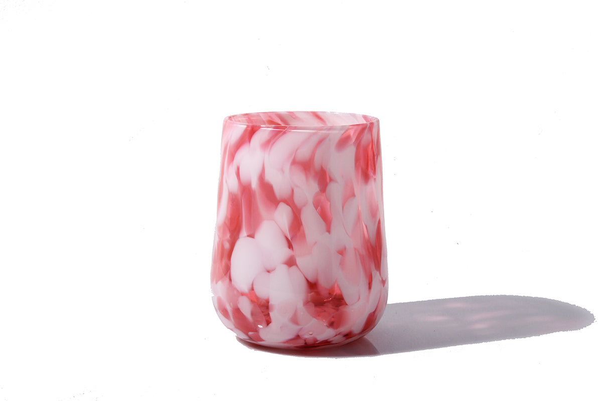 Stemless Wine Glass - Flamingo