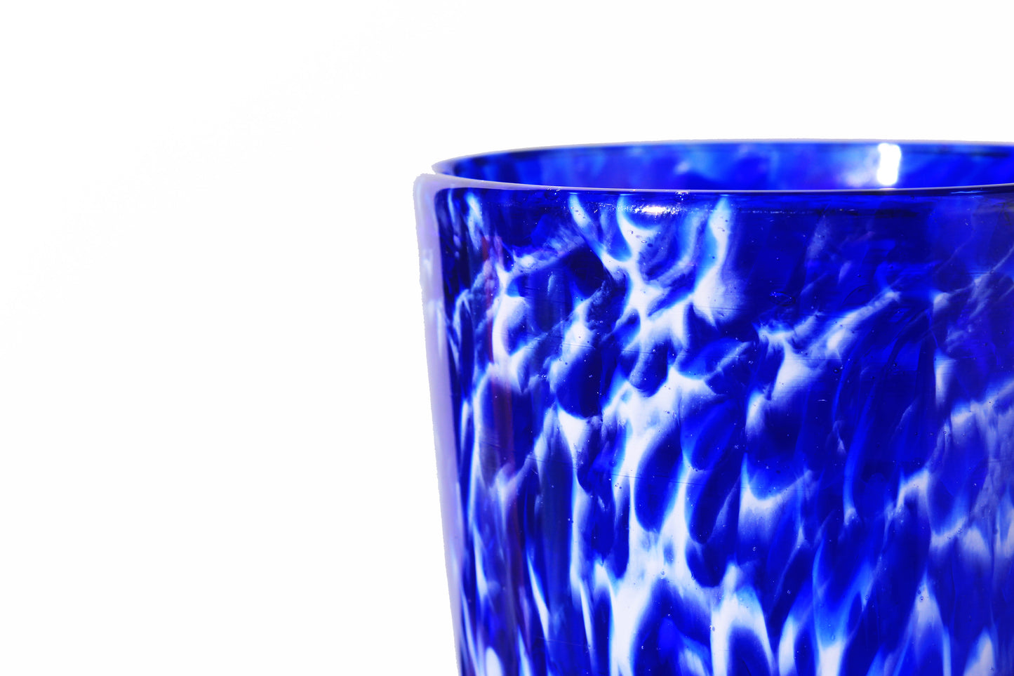 Pint Glass - Cobalt Wisp