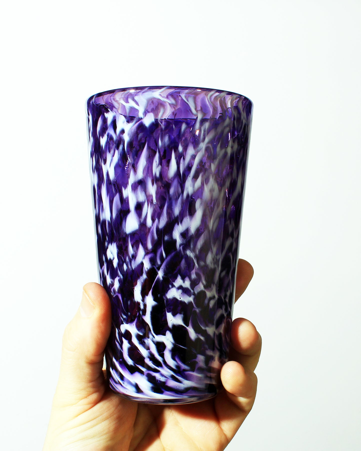 Pint Glass - Purple Wisp