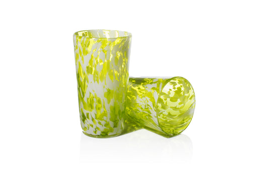 Pint Glass - Lime Green Mix