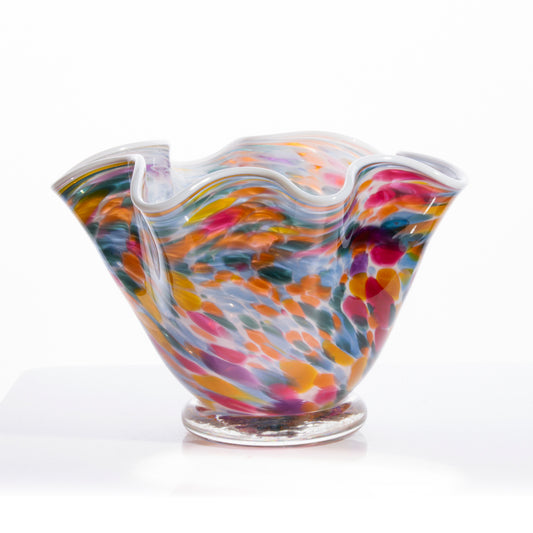 Fluted Bowl - Rainbow Mix