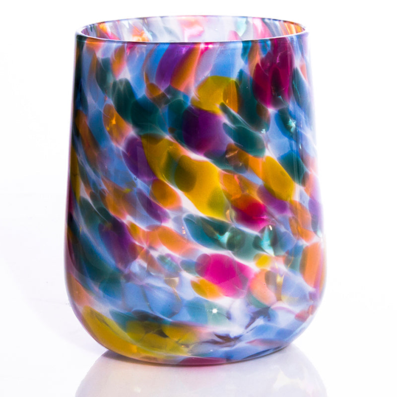 Twelve Stemless Glasses | Custom Set