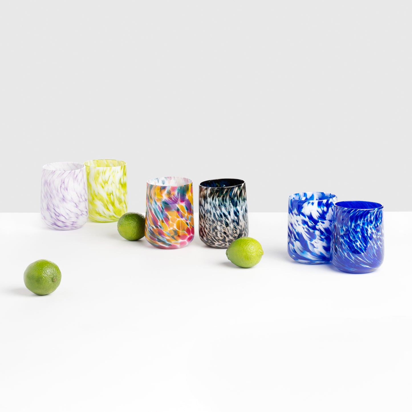 Six Stemless Glasses | Custom Set