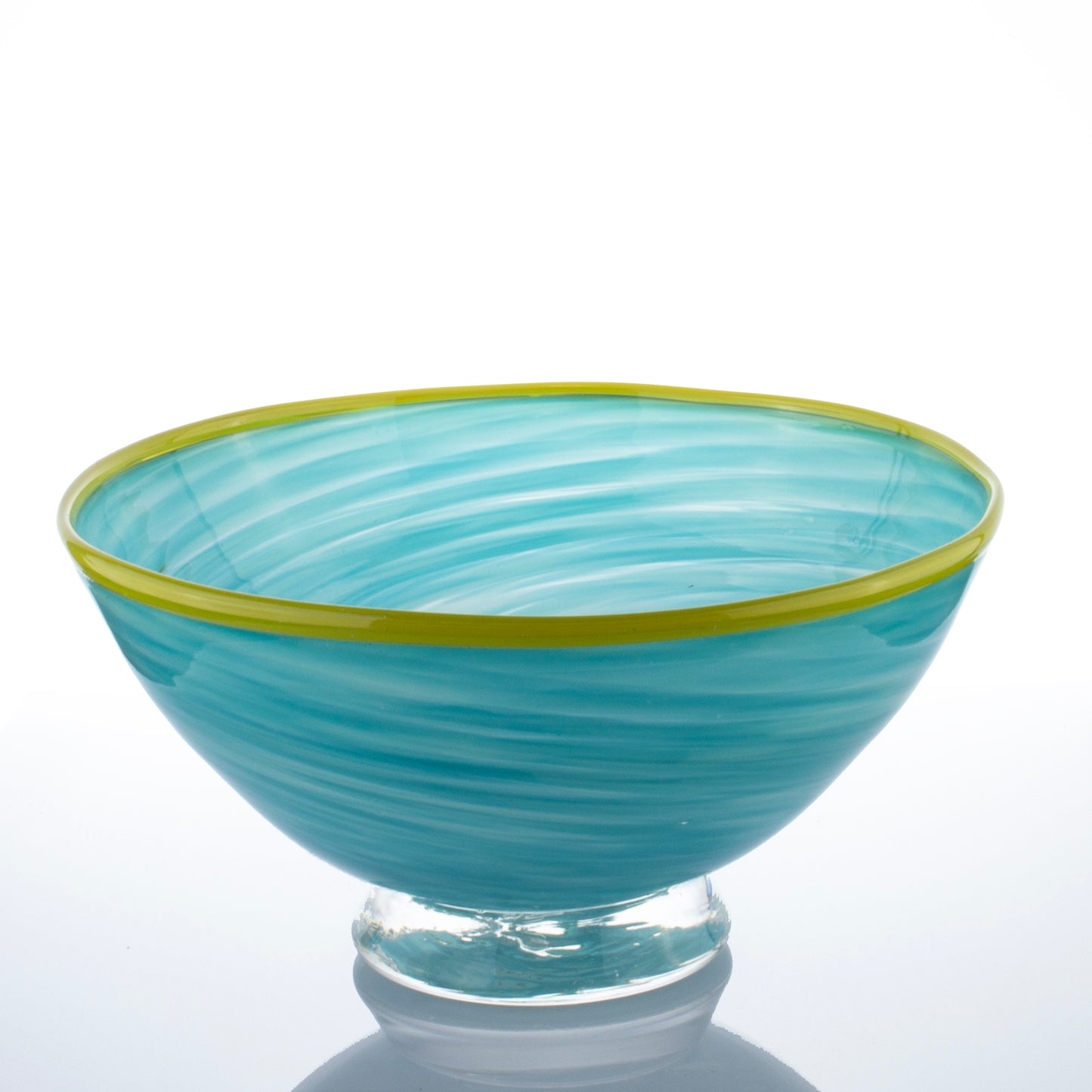 Handblown Glass Bowl - Sandy Cay