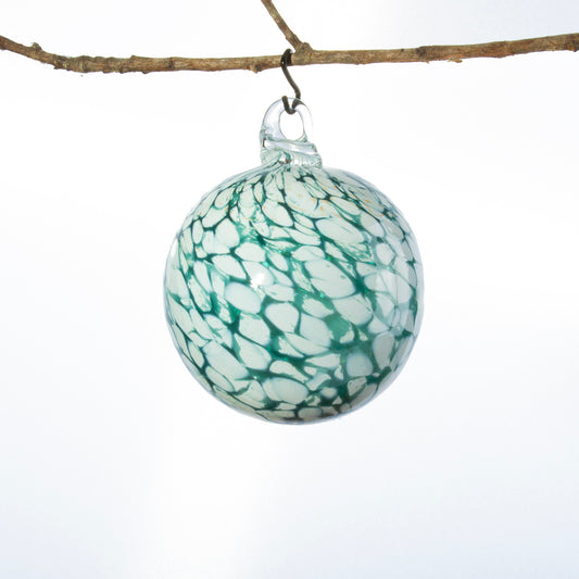 Holiday Ornament - Teal Wisp