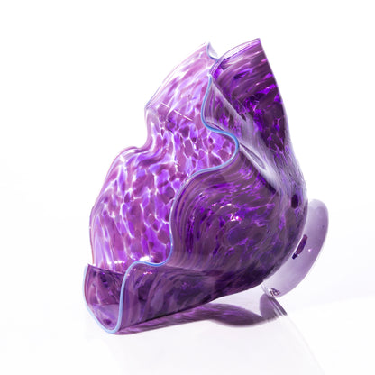 Fluted Bowl - Amethyst Mix